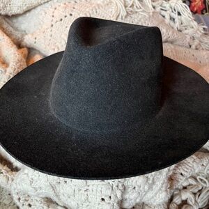 Rag & Bone Black Wool Hat